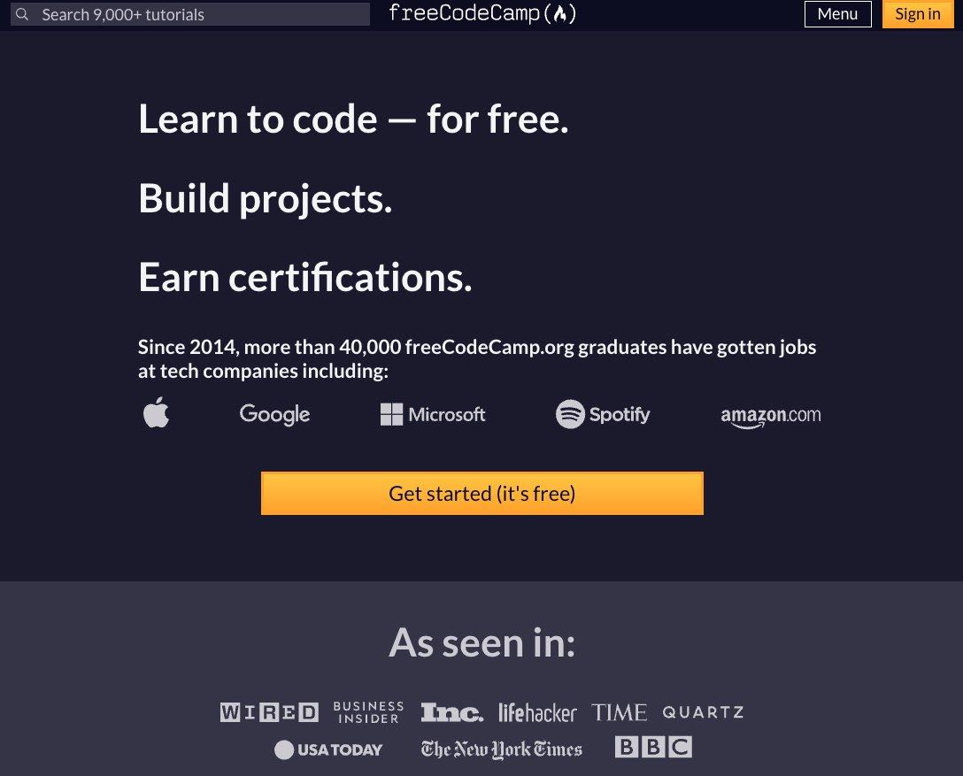 freeCodeCamp Certifications